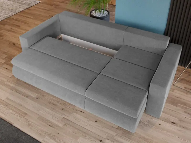 Coltar Extensibil Rita Gri Deschis — imaginea 3