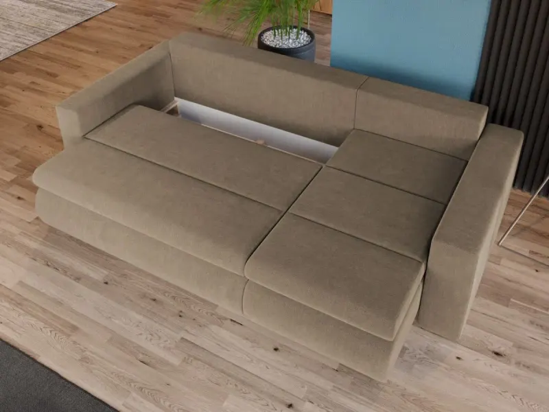 Coltar Extensibil Rita Cappuccino — imaginea 3