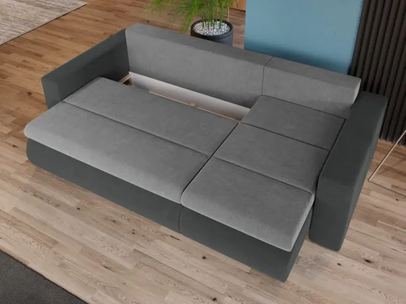 Coltar Extensibil Rita Gri Deschis / Gri — imaginea 3