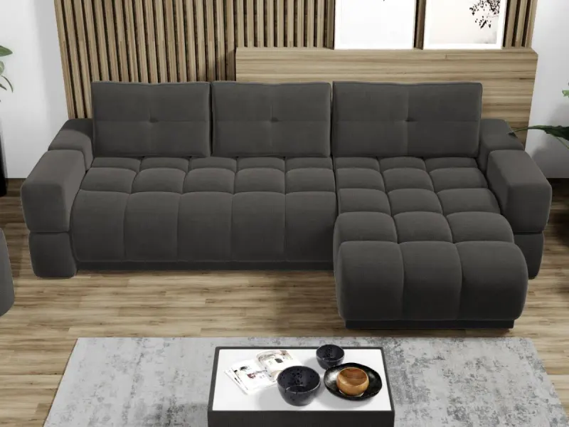 Coltar Bubble Aurora 18 Gri Inchis — imaginea 2