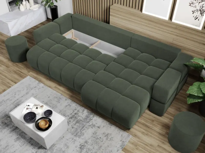 Coltar Bubble Aurora 11 Verde — imaginea 3