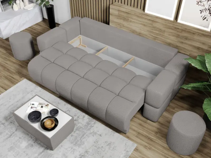 Canapea Bubble Jaguar 20 Gri Deschis — imaginea 3