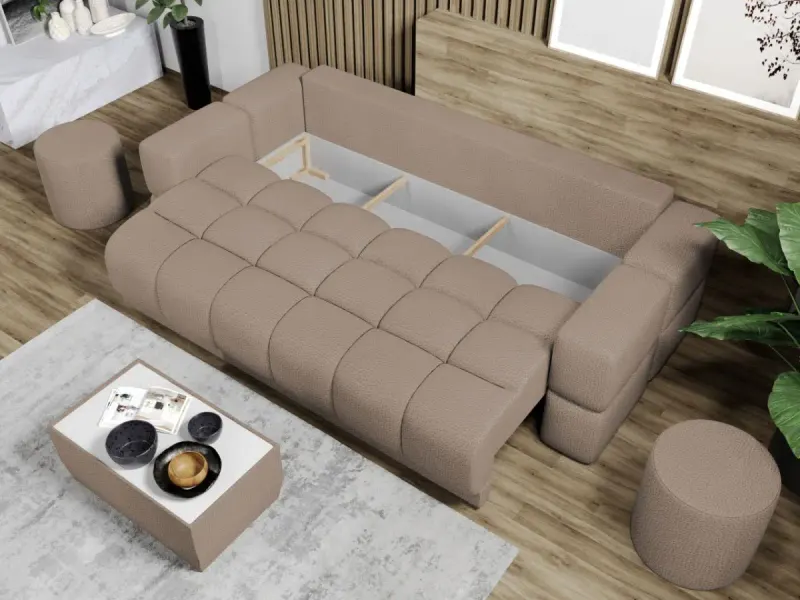 Canapea Bubble Jaguar 6 Cappuccino — imaginea 3