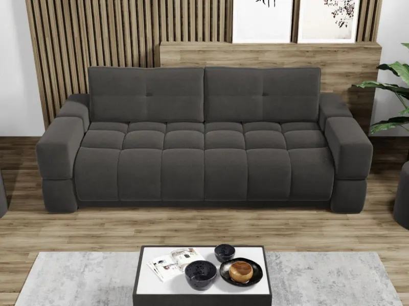 Canapea Bubble Aurora 18 Gri Inchis — imaginea 2