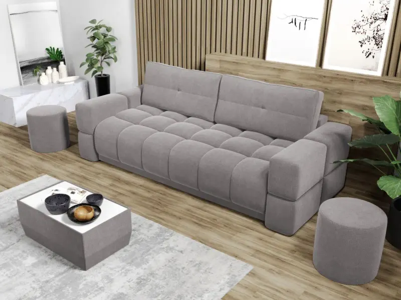 Canapea Bubble Aurora 16 Gri Deschis — imaginea 2