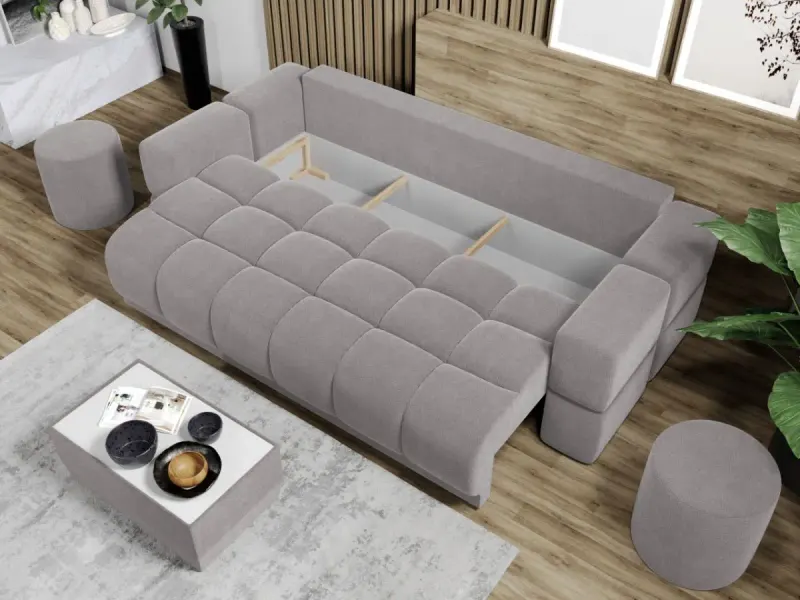 Canapea Bubble Aurora 16 Gri Deschis — imaginea 3