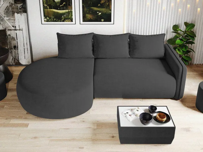 Coltar Extensibil Fiore Gri Inchis — imaginea 2