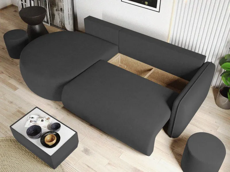 Coltar Extensibil Fiore Gri Inchis — imaginea 3