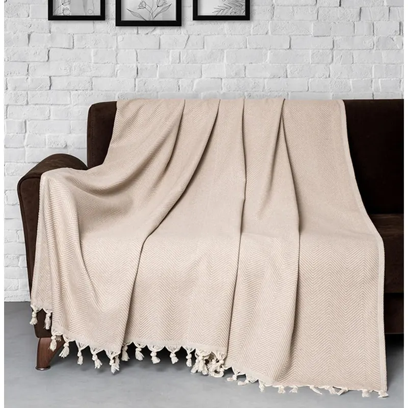 Patura Chenille, Bej, 170x230 cm - Bej
