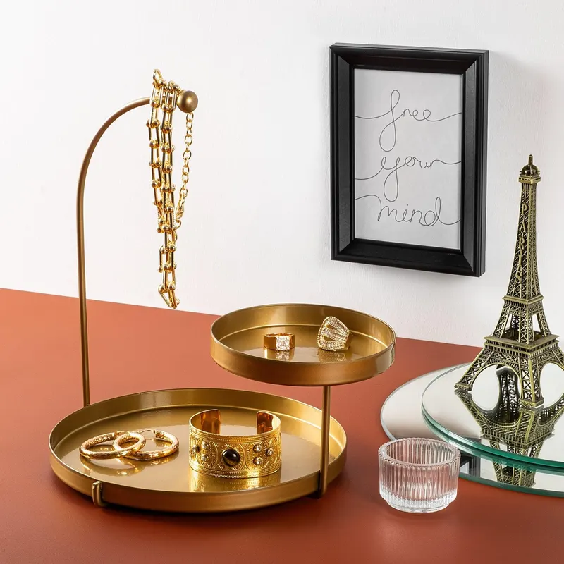 Accesoriu metalic decorativ Decorative Metal Accessory Antonio 4, Aur, 25x28x21 cm - Auriu
