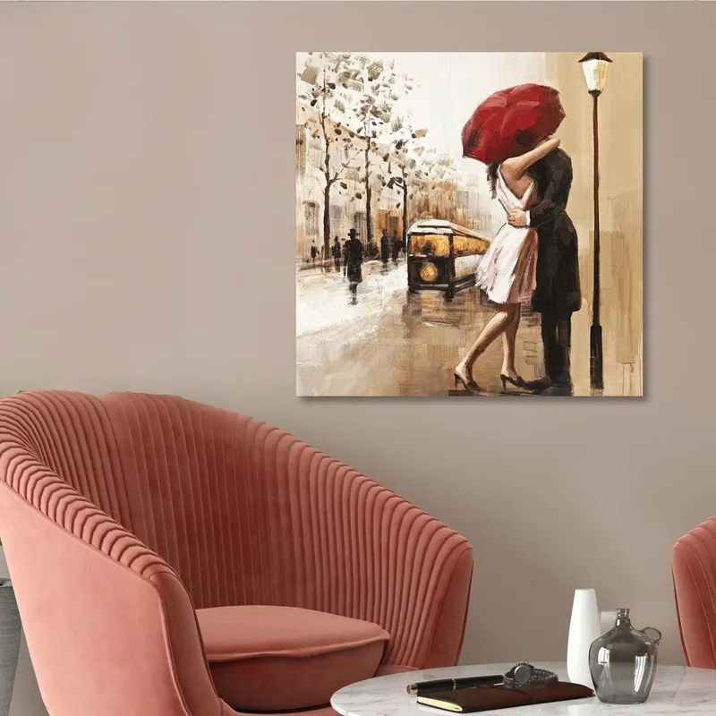 Tablou Canvas KNV4406_7070, Multicolor, 70x70 cm - Multicolor