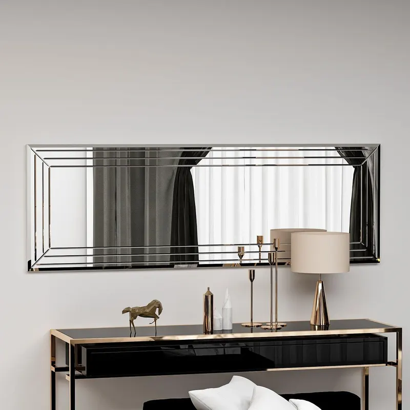 Oglindă Neom - White, Alb, 40x120 cm - Alb