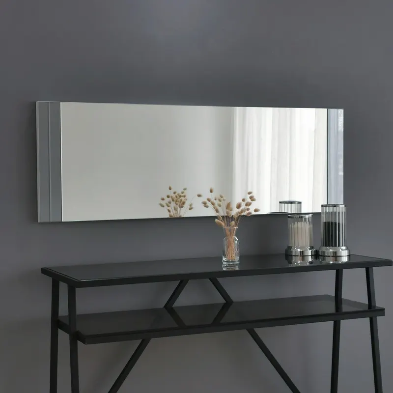 Oglindă A351, Alb, 40x120 cm - Alb