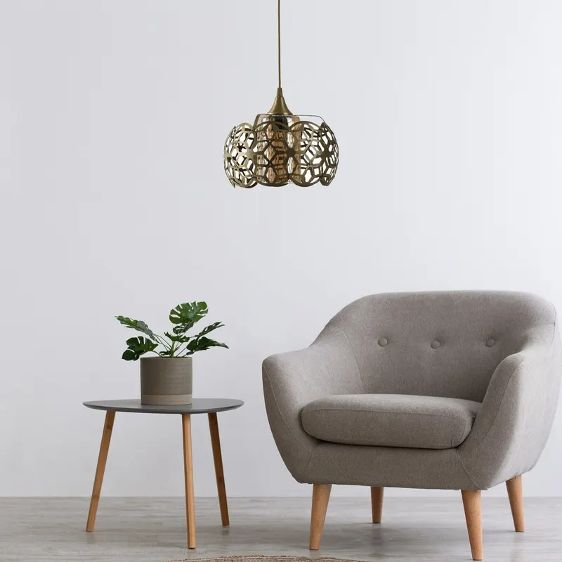 Lustra Nevra Chandelier, Multicolor, 26x26x65 cm - Multicolor