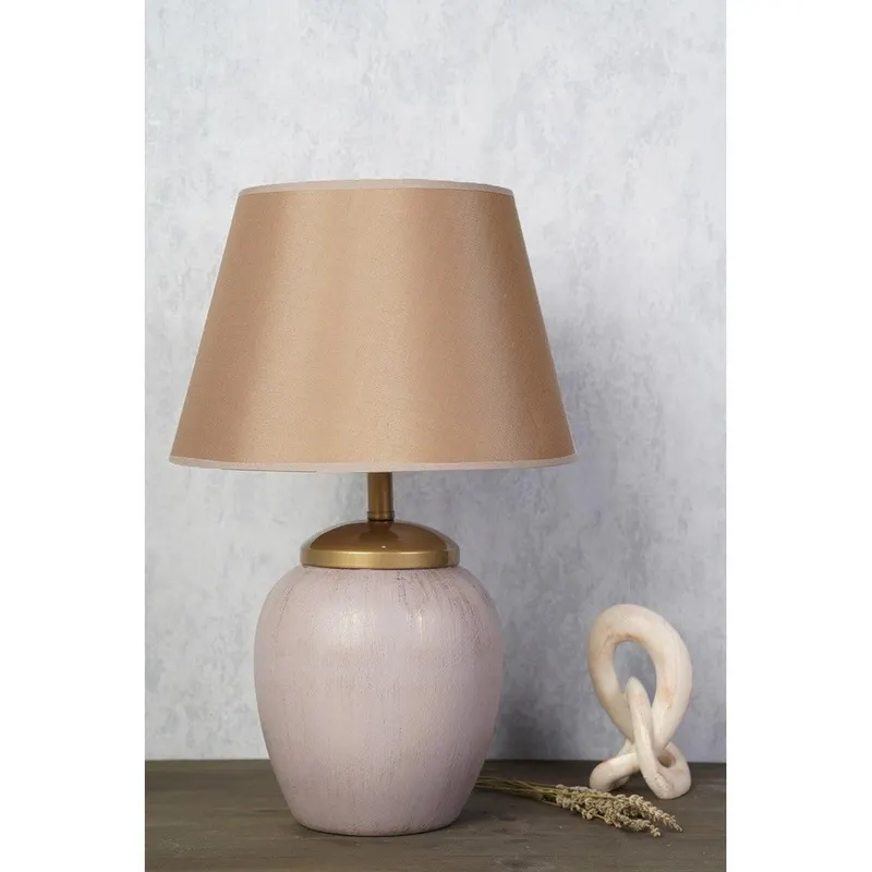 Veioza YL211 Lamp Shade, Pudra, 30x30x50 cm - Roz
