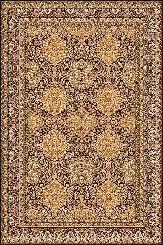 Covor lana Nessa black 080 X 120
