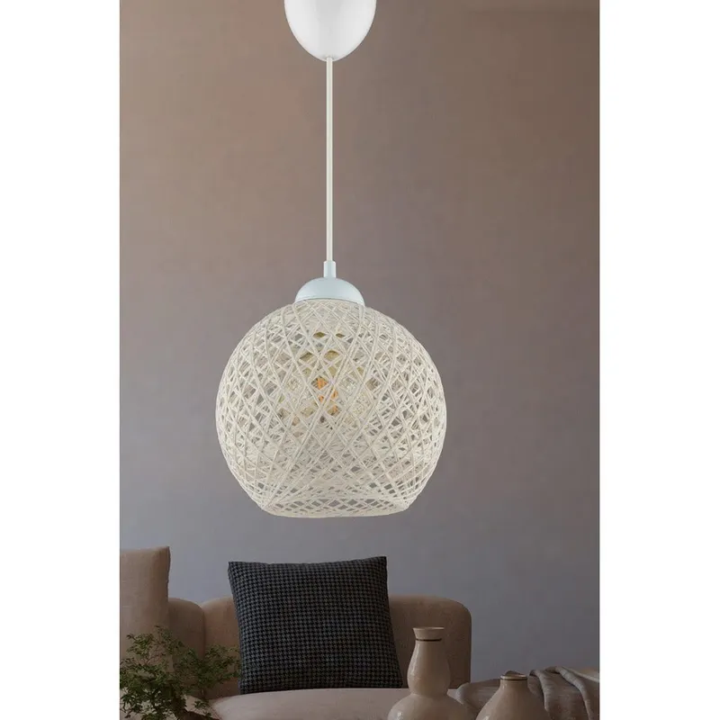 Lustra DL345 Chandelier, 22x22x54 cm - Alb