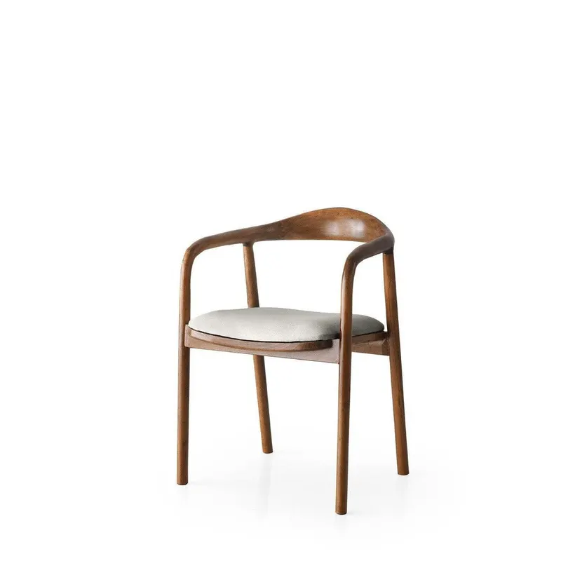Scaun Bucatarie Sufragerie Sunny, 52x77x51 cm - Gri deschis
