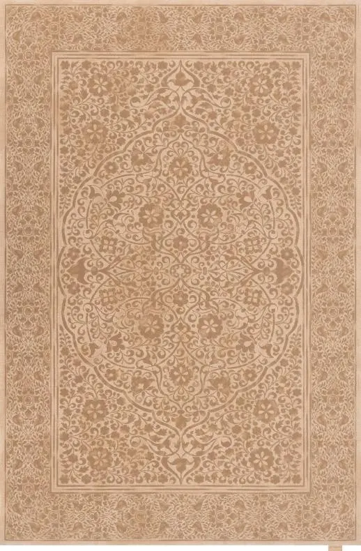 Covorul lana Lumina Dark Beige