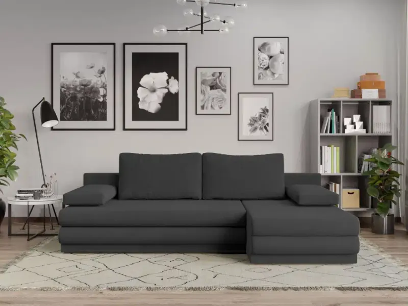 Coltar Extensibil Sensi Gri Inchis