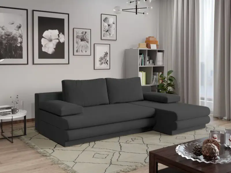 Coltar Extensibil Sensi Gri Inchis — imaginea 2