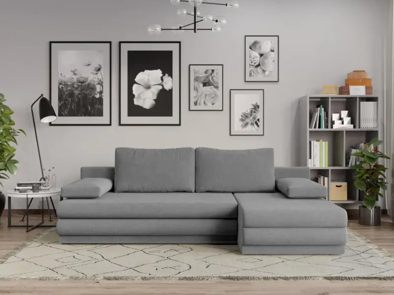 Coltar Extensibil Sensi Gri Deschis — imaginea 2