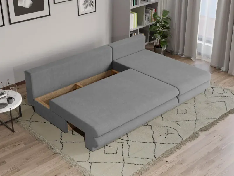Coltar Extensibil Sensi Gri Deschis — imaginea 3