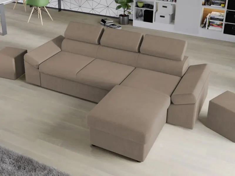 Coltar Extensibil Jamaica Cappuccino — imaginea 2