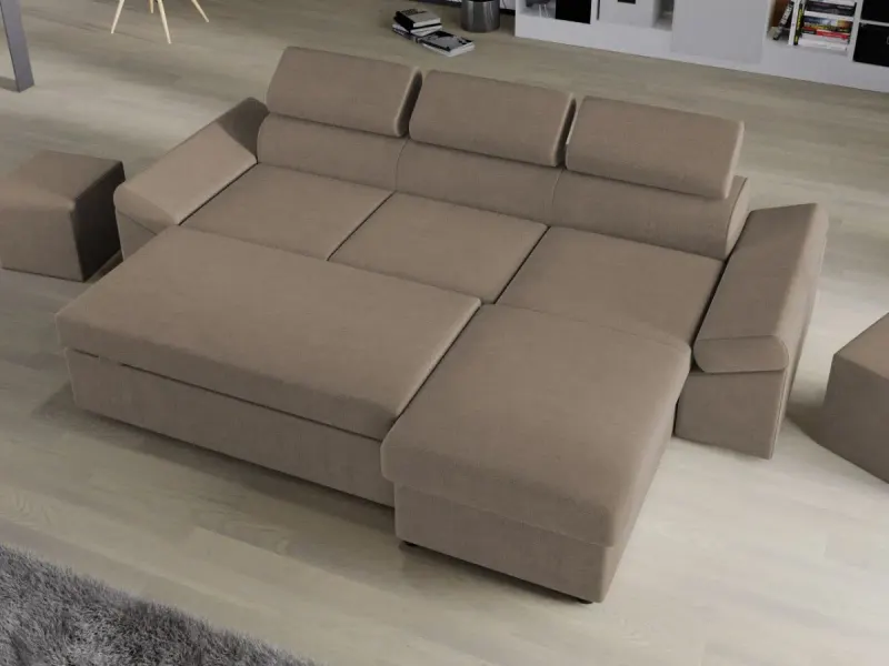 Coltar Extensibil Jamaica Cappuccino — imaginea 3