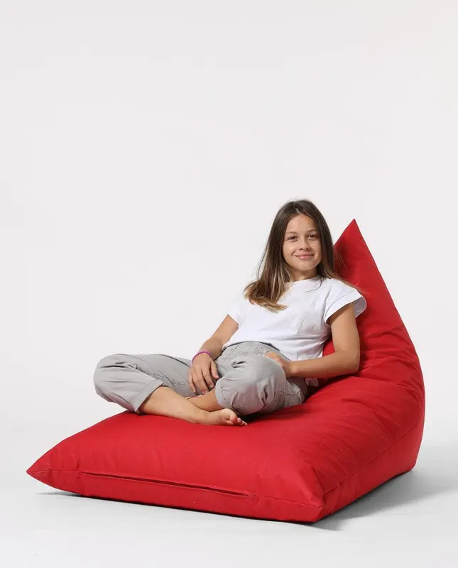 Fotoliu Bean Bag XL, Garden Bean Bag Borini, 145x90x35 cm - Rosu