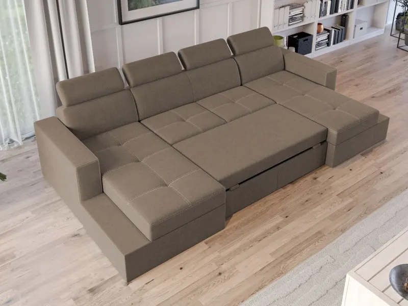 Coltar U Extensibil Paloma cappuccino — imaginea 3