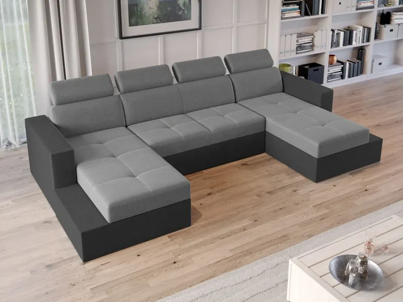 Coltar U Extensibil Paloma gri deschis / gri — imaginea 2