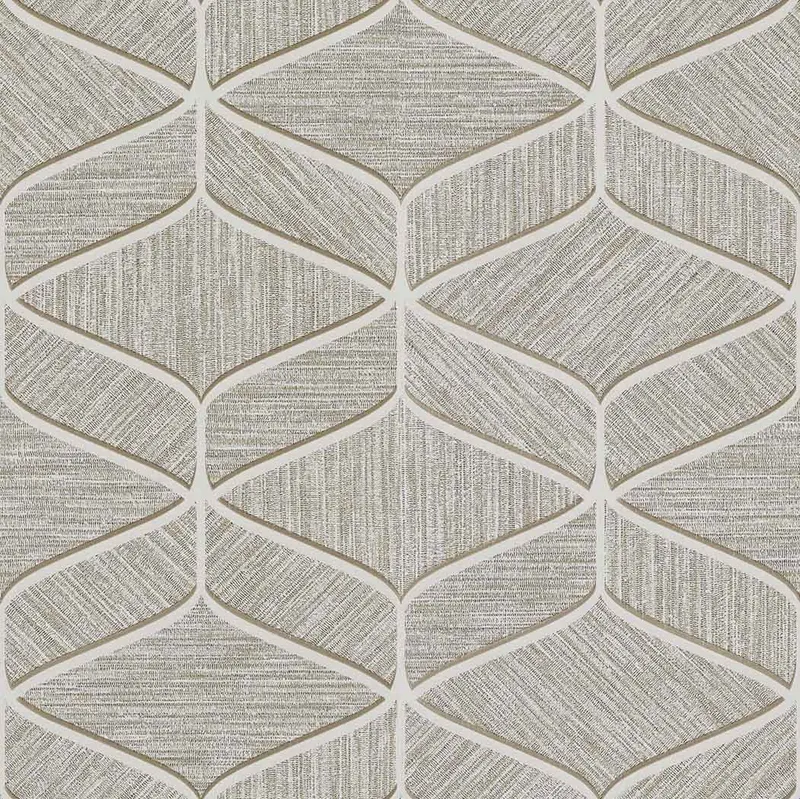 Tapet geometric gri deschis Z63035