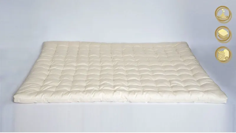 Saltea-Topper ortopedic de lana