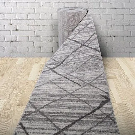 Traversa Beenom design romburi gri-bej 1012-125