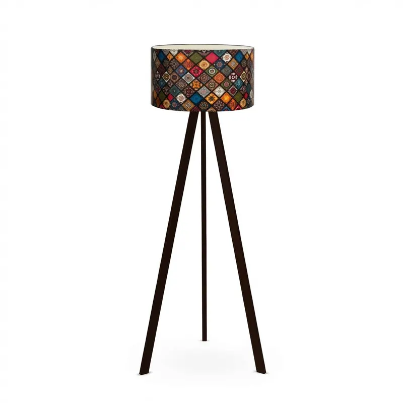 Lampadar Cooper, Multicolor, 38x38x140 cm - Multicolor
