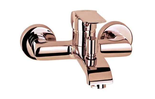 ROSE GOLD Baterie pentru cada dus 2445230