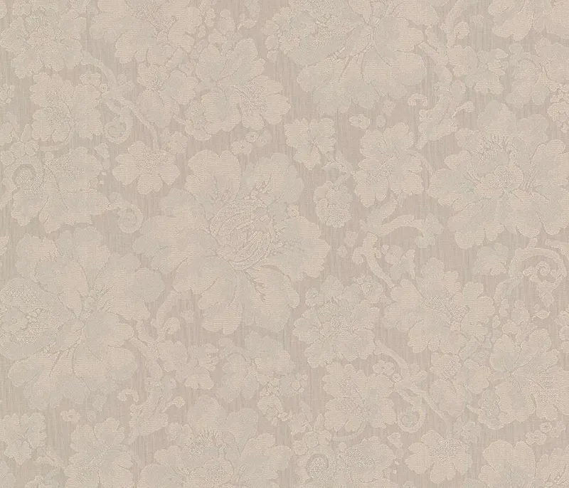 Tapet model clasic cu flori discrete