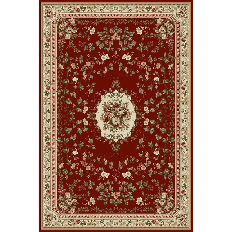 Covor clasic cu flori 1525
