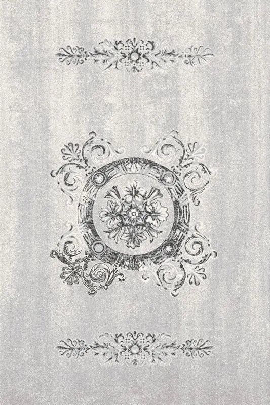 Covor lana Fotynas gri deschis