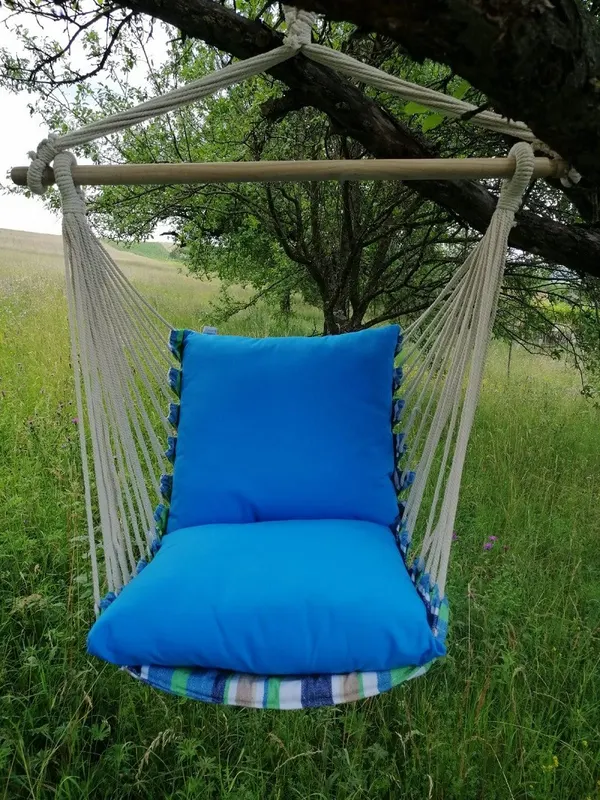 Hamac scaun, 1 persoana, albastru