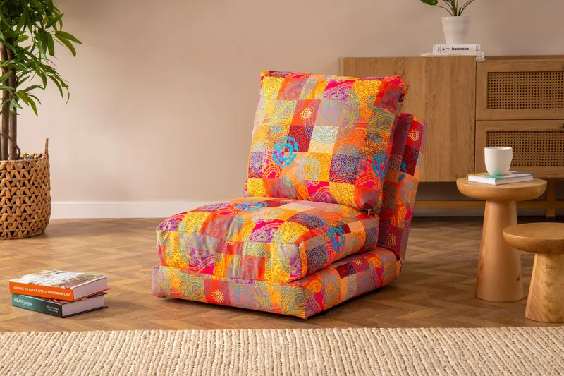 Fotoliu Taida 1 - Seater - Patchwork