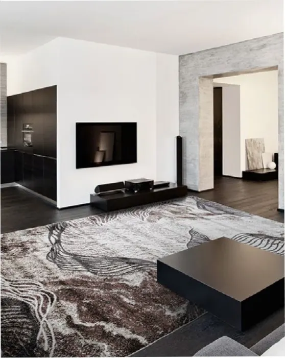 Covor Phoenix design abstract maro-bej 5034-744