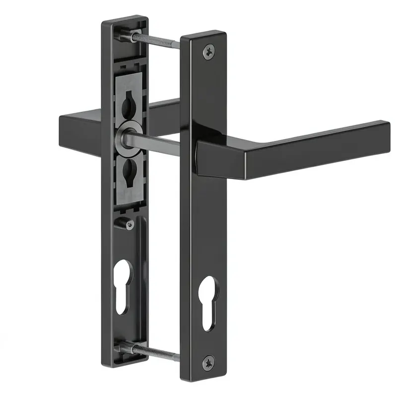 Maner usa PVC cu sild, aluminiu, antracit RAL 7016, 85 mm