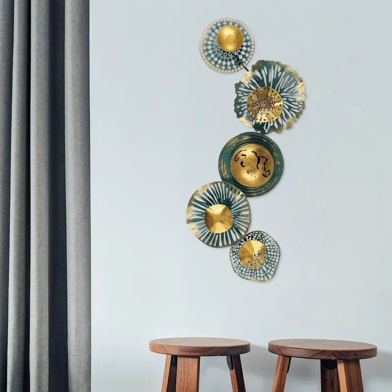 Decoratiune de perete Metal Sensuale, Multicolor, 50x100 cm - Multicolor