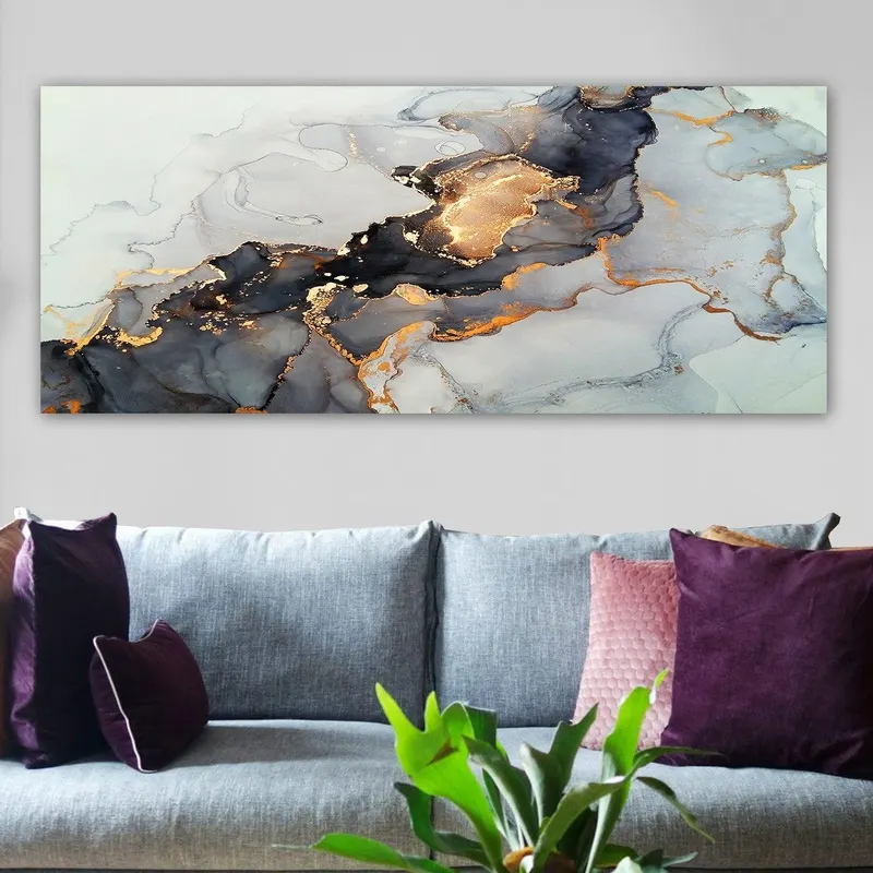 Tablou Canvas YTY1471082564_50120, Multicolor, 120x50 cm - Multicolor