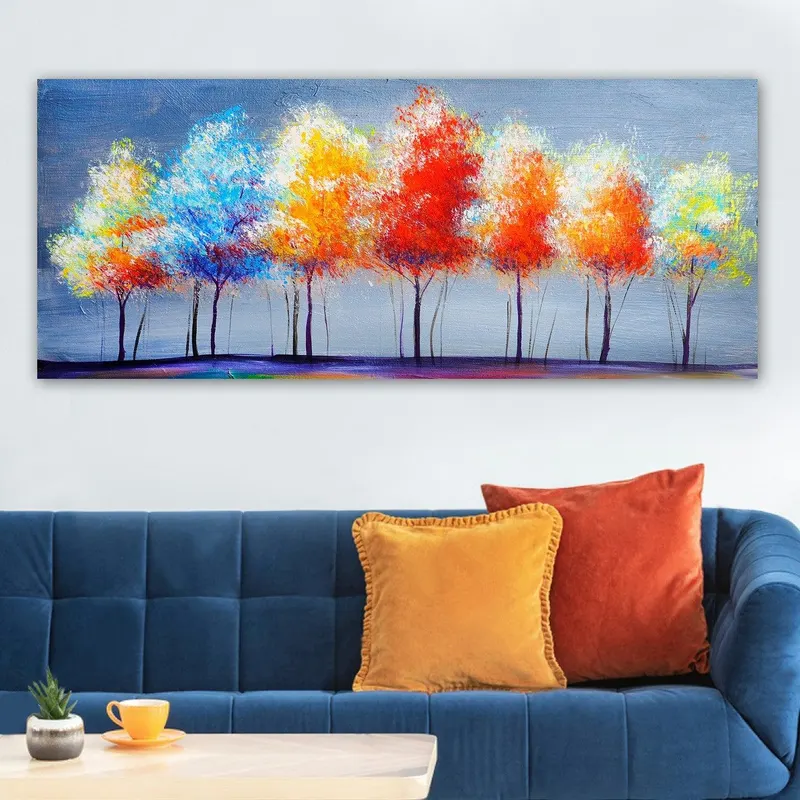 Tablou Canvas YTY1031445504924_50120, Multicolor, 120x50 cm - Multicolor