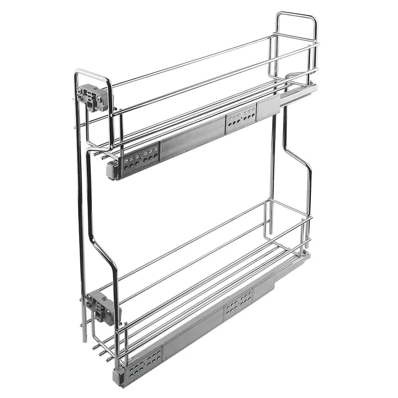 Cos metalic Jolly Siderplast, glisiera Hettich, dreapta, crom, 110 mm