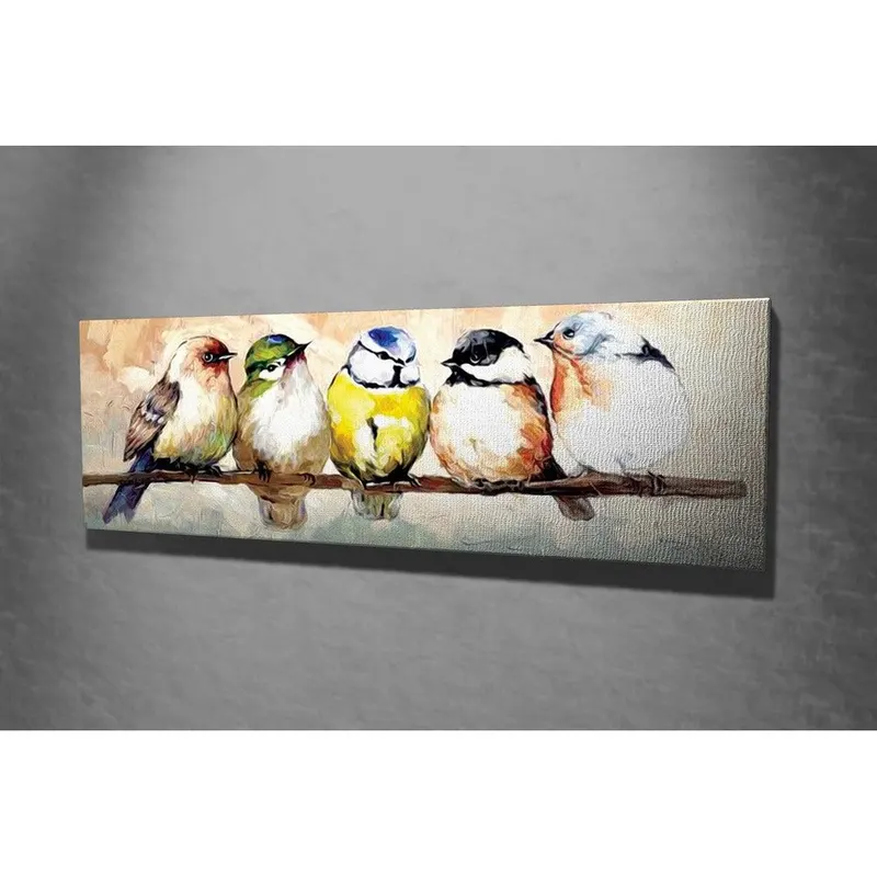Tablou Canvas PC126, Multicolor, 80x30 cm - Multicolor