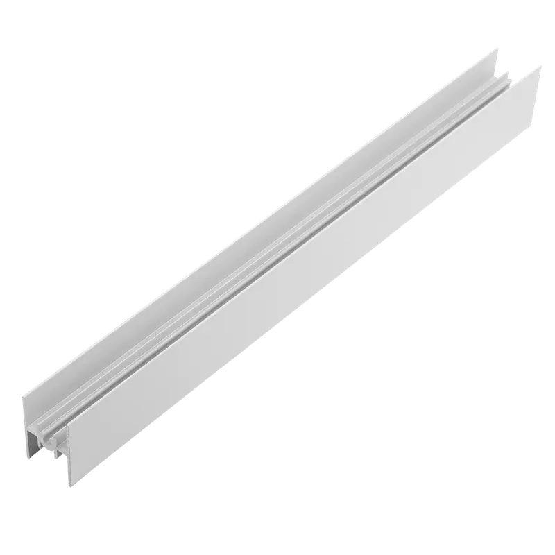 Profilul de legatura H geam - pal Multiomega/Rama, aluminiu, alb, 4 m
